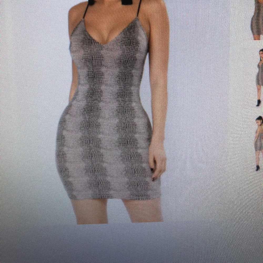 FASHION NOVA SNAKE MINI DRESS must go make offer!!